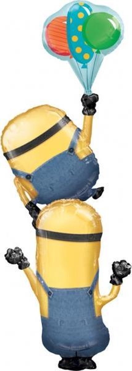 Minions Stacker Folie Ballon, 101 x 154 cm