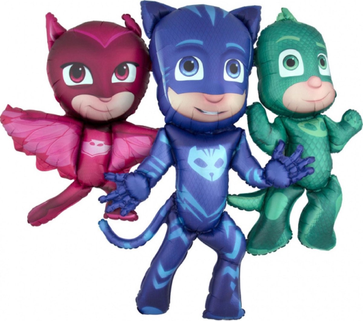 Enorme aluminium PJ Masks ballon 144x127cm