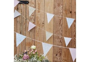 Ginger Ray Rustic Country - Bloemetjes print slinger - 10 meter