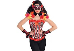 Amscan Verkleedmasker Day Of The Dead One-size