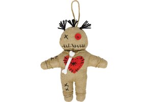 Amscan Decoratiepop Voodoo Jute/linnen Bruin