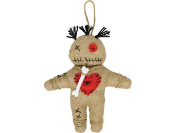 Amscan Decoratiepop Voodoo Jute/linnen Bruin