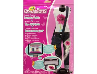 Crayola Catwalk Creations Printable Fabric - beprintbare stof