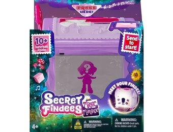 Betoverd speelgoed - GOLIATH - Secret Findees Magic Mailbox - Paarse magische brievenbus