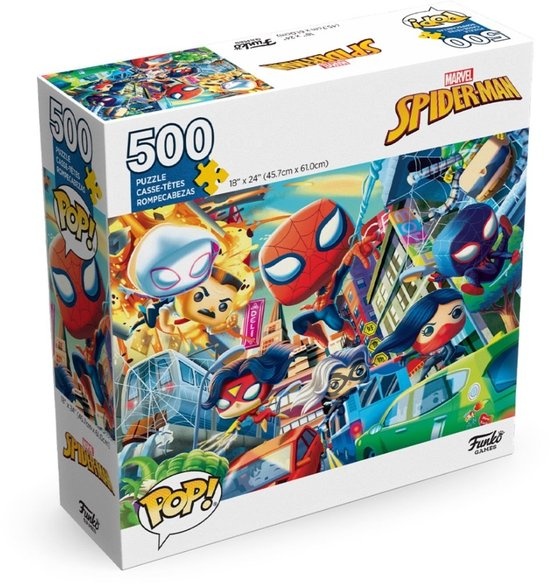Pop Puzzels: Marvel - Spider-Man Funko Pop