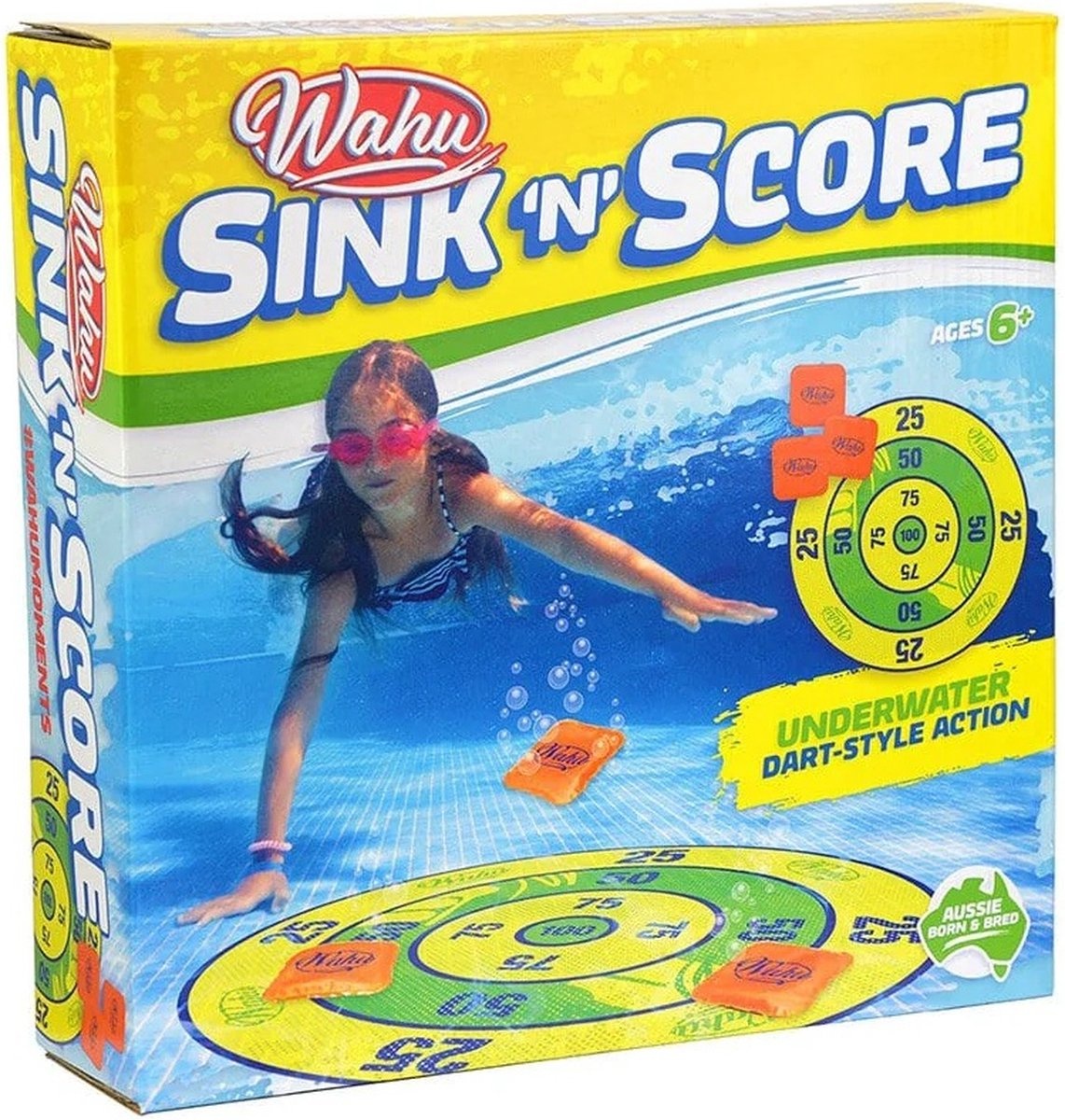 Wahu Sink N Score duikspel - Voor in zwembad - Duikspel voor kinderen