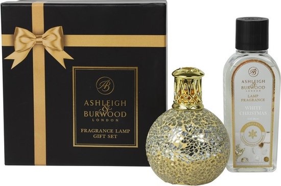 Ashleigh & Burwood Little Treasure & White Christmas - Geurlamp - Giftset - Huisparfum - Geschenktip - Geurbrander