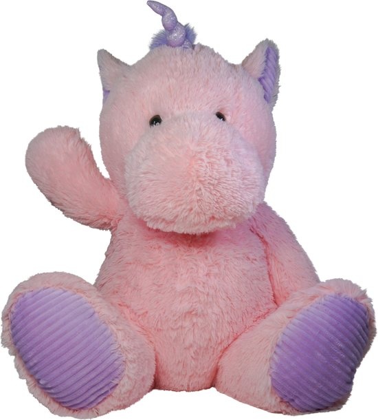 JollyPluche - Unicorn - Knuffel - Eenhoorn - Knuffels - Pluche Eenhoorn - Knuffel Eenhoorn - Zacht - Glitters - Roze - 70 cm