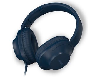 Qware Sound - Koptelefoon Kinderen – Koptelefoon Volwassenen - Koptelefoon Bedraad - Wired - Kabel - Headphone - Blauw