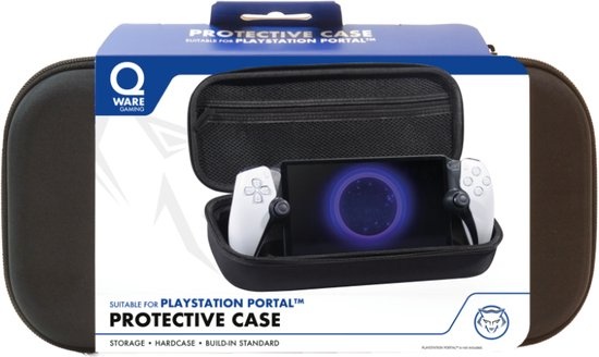 Qware - Geschikt als Playstation Portal Hoes - PS Portal - Sleeve - Hoes - Opbergcase - Bag - Carry Bag - Bescherming - Opbergen - Geschikt voor de PS Portal - PS5