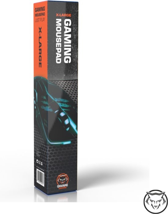 Qware Gaming - PC - Muis - Muismat - Muismat Gaming - Muismat XXL - X-Large - Anti-Slip - 90x35cm