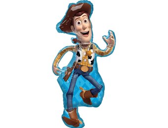 Amscan Folieballon Toy Story Junior 55 X 111 Cm Blauw