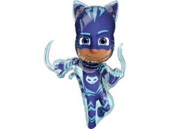 Amscan - PJ Masks - Folieballon - Helium ballon - Catboy - 53 X 93 Cm - Blauw - Leeg