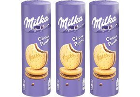 Milka Choco Pause koekjes met melkchocolade - 260g x 3
