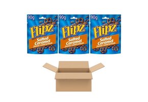 flipz salted caramel 3x90g