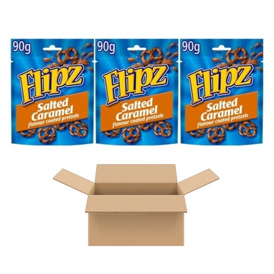 flipz salted caramel 3x90g