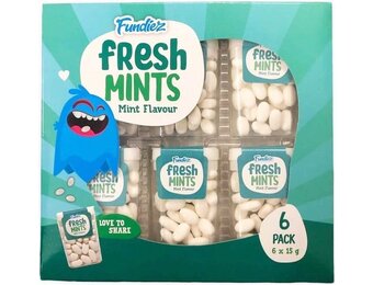 Fundiez Fresh Mints Muntsmaak 6x15g