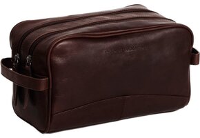 Chesterfield Stacey Leren Toilettas M - Bruin