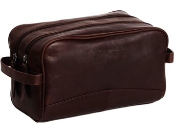 Chesterfield Stacey Leren Toilettas M - Bruin