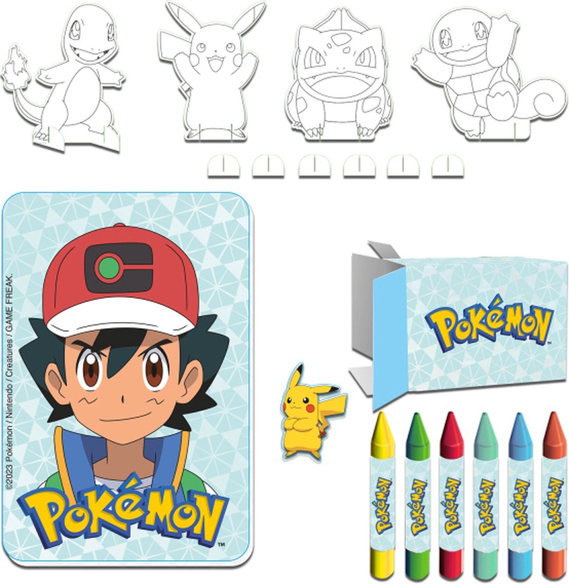 RIETHMULLER - 24 kleine Pokémon cadeautjes