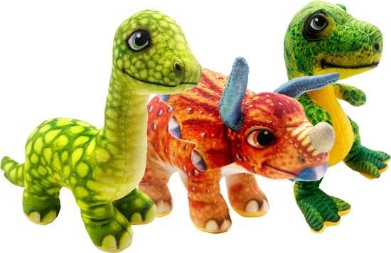 SOFTY - Dinosaurussen met print assorti