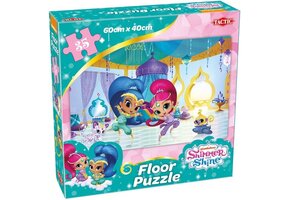 Tactic Shimmer & Shine Vloerpuzzel – Puzzel – Vanaf 3 jaar – 35 stukjes – 60x40 cm