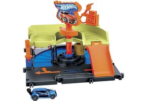 Hot Wheels® City Centrum Express Autowasstraat Speelset