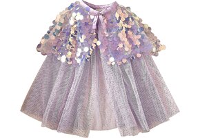 Ginger Ray Cape Zeemeermin 3-7 jaar