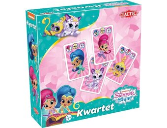 Tactic Shimmer & Shine Kwartet – Kaartspel – Kinderspel – Vanaf 4 jaar – 2-4 spelers