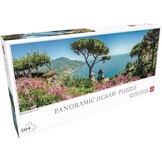 Panoramic Puzzle Amalfi Coast - Legpuzzel - 504 puzzelstukjes