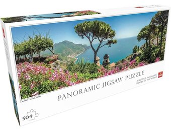 Panoramic Puzzle Amalfi Coast - Legpuzzel - 504 puzzelstukjes