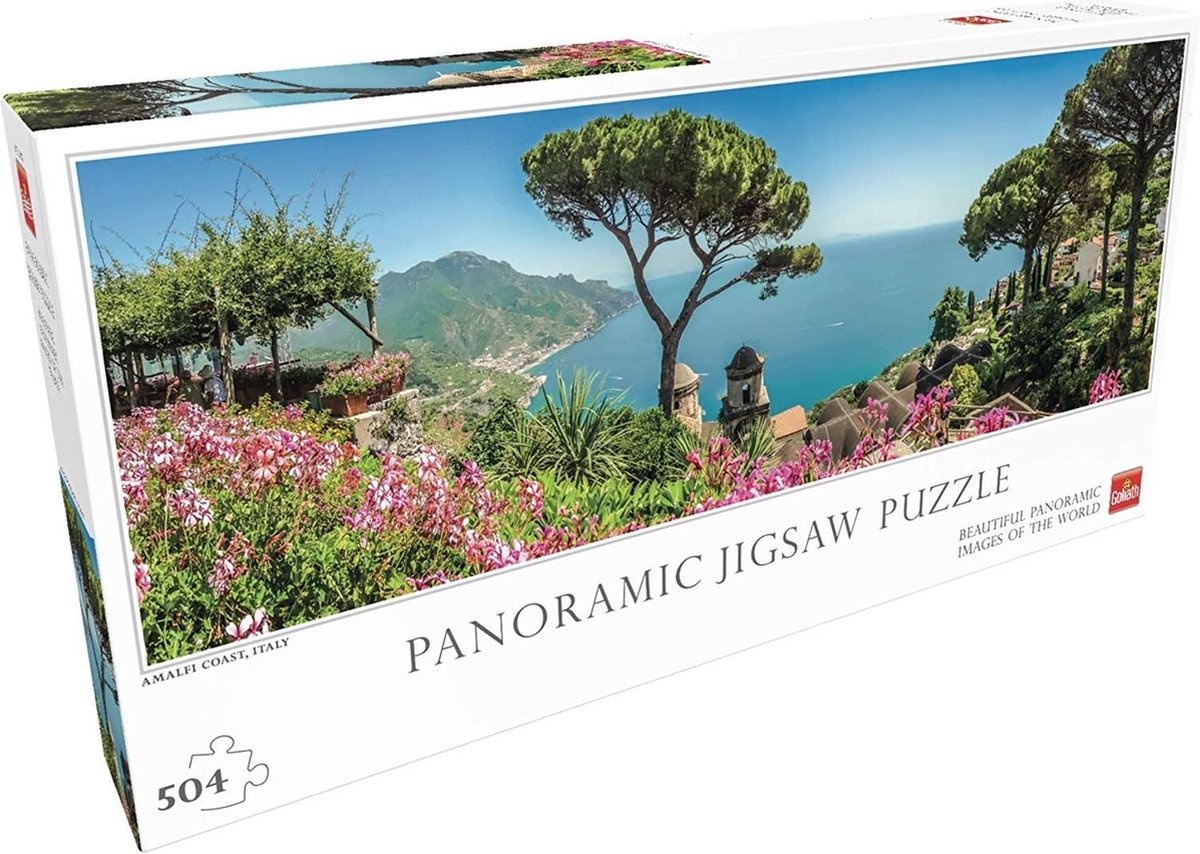 Panoramic Puzzle Amalfi Coast - Legpuzzel - 504 puzzelstukjes