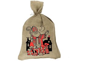 Sinterklaaszak Jute zak 80x50 cm