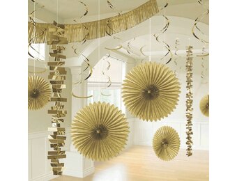 Decoratie Kit Goud - 18 delig