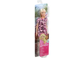 Barbie pop met klassieke outfit - Roze jurk