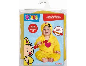 Bumba verkleedkleding - inclusief Sticky Magico - 12 t/m 18 maanden