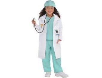 Kinderchirurg kostuum dokterskostuum (4-6 jaar)