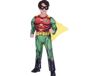 Robin Kostuum Kind Gespierd Official - 10-12 jaar