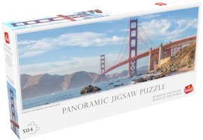 Panorama Puzzle 500 pcs: Golden State Bridge Puzzel