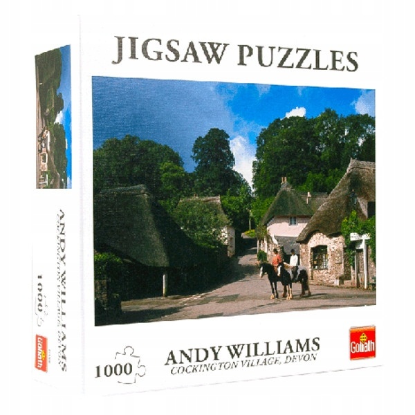 Goliath Puzzel Andy Williams - Cockington village, Devon 1000 stukjes
