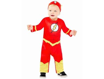 Flash baby kostuum - 74/86 (12-18 maanden)