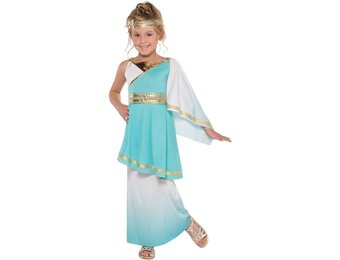 Amscan Carnaval Kinder Kostuum Venus Groen Maat 10-12 jaar