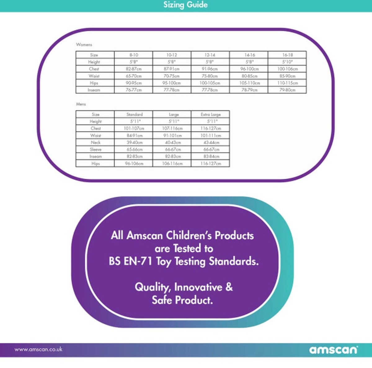 Amscan Carnaval Teenage Mutant Ninja Turtles Kostuum Man Compleet - Maat L