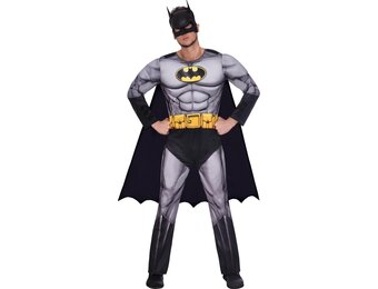 Batman Kostuum Gespierd Classic Official - Maat L