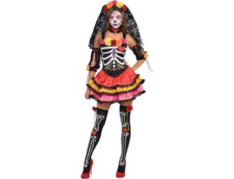 Ladies' Costume Day of the Dead Size M
