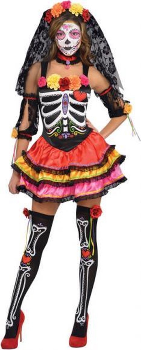 Ladies' Costume Day of the Dead Size M