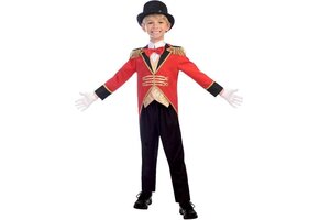 Amscan Verkleedkostuum Circus Junior Polyester Rood Mt 8-10 Jaar