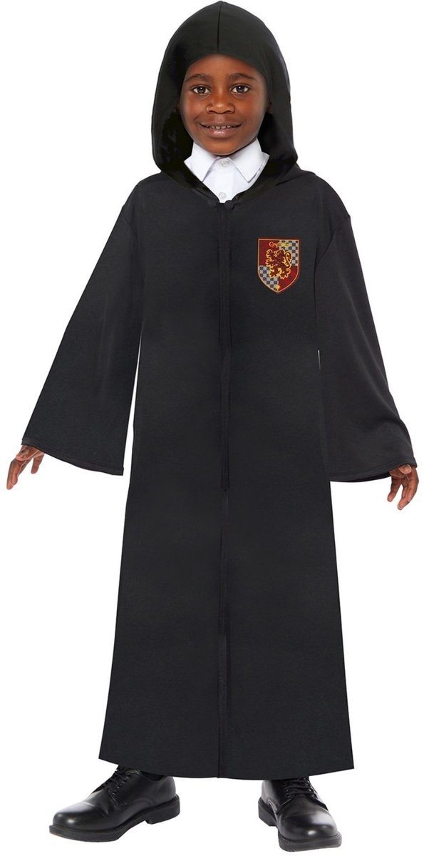 Amscan Kinderkostuum Harry Potter Robe with 4 badges maat 146-158 cm