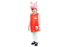 Amscan Kostuum Peppa Pig Carnaval Kostuum Roze/rood 4-6 Jaar