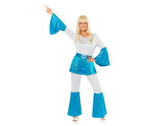 Amscan Carnaval Volwassen kostuum Mamma Mia Disco Danseres Maat XL